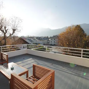 La Terrasse Du Grand-port, Joli T2 à 300m Du Lac Du Bourget Appartement Aix-les-Bains